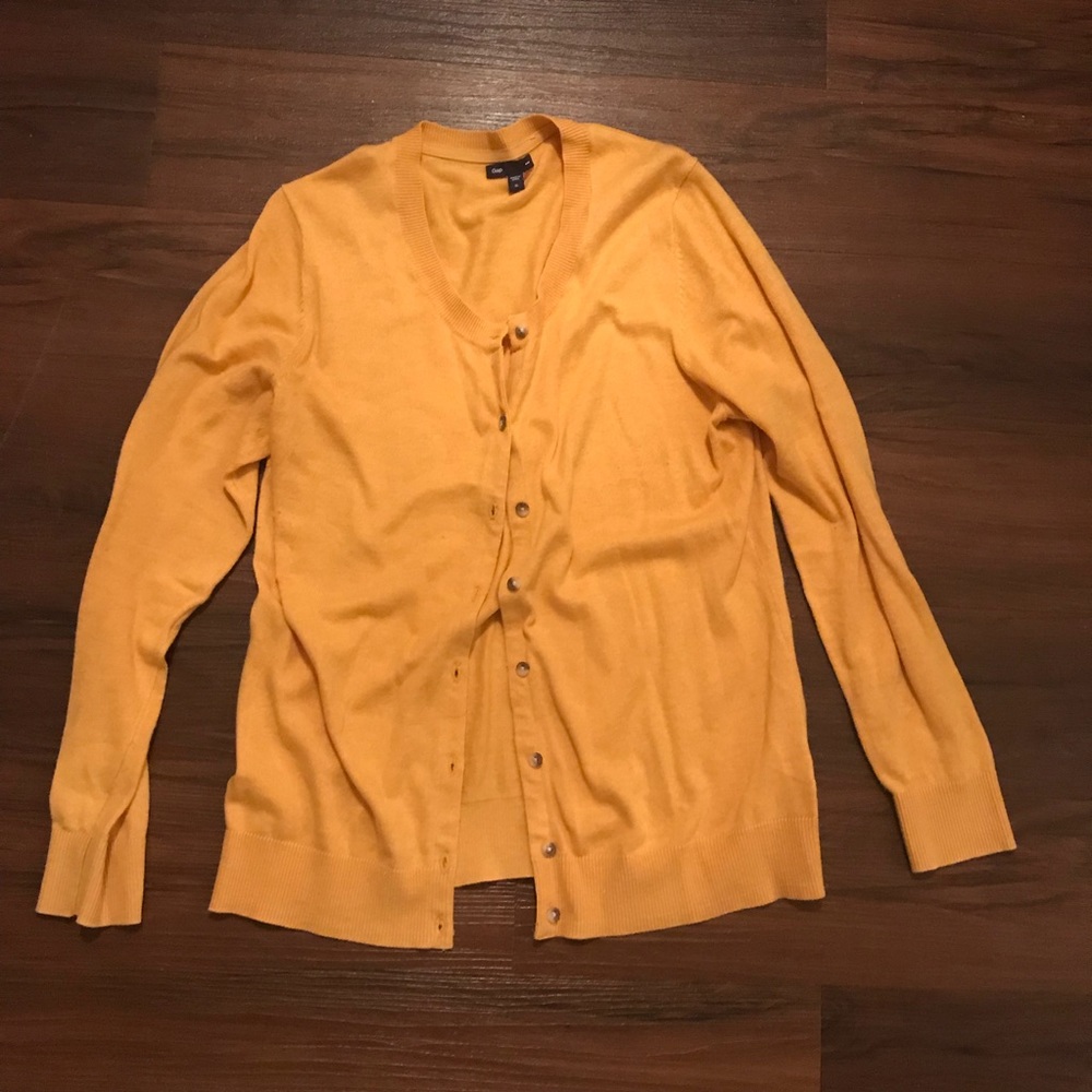 Golden Yellow Cardigan